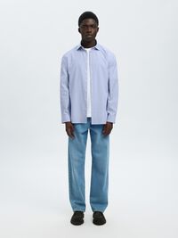 KOSZULKA SLIM FIT, Bright White, highres