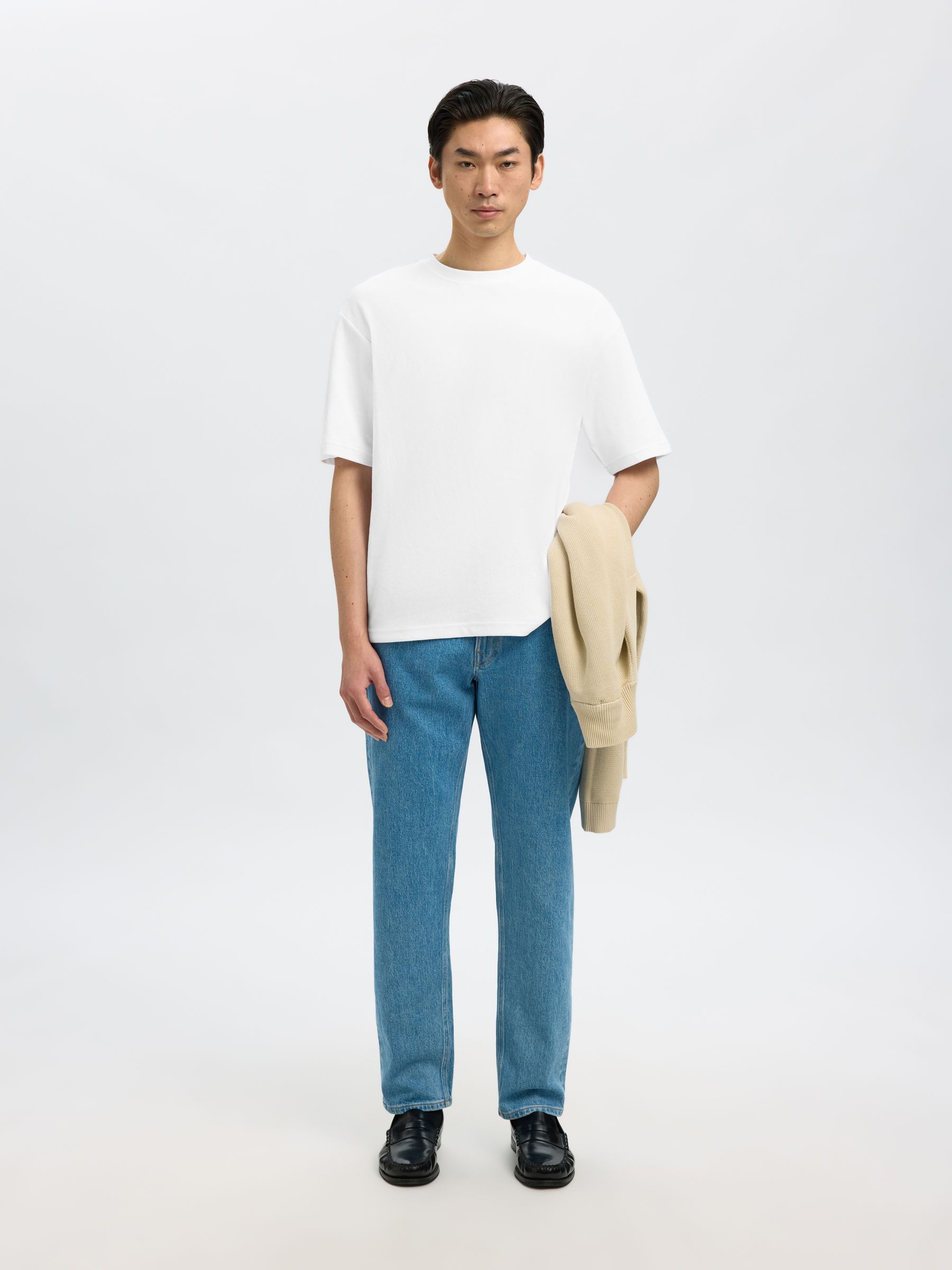 3 PACK LOOSE FIT T-SHIRT, Bright White, highres