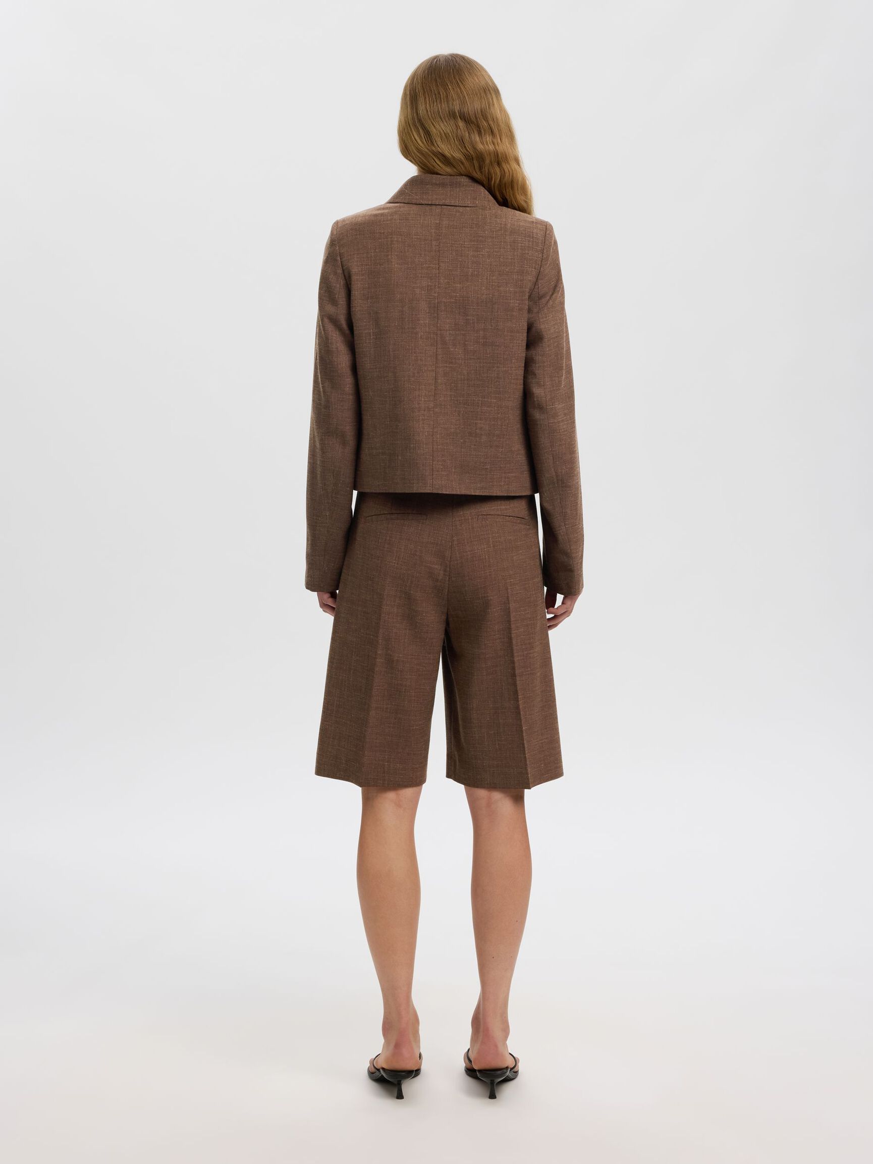 TAILORED SHORT JACKET, Delicioso, highres