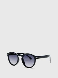 ROUND FRAME SUNGLASSES, Black, highres