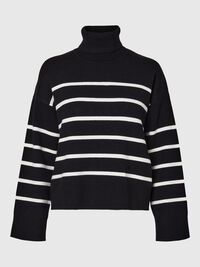 DZIERGANY SWETER, Black, highres