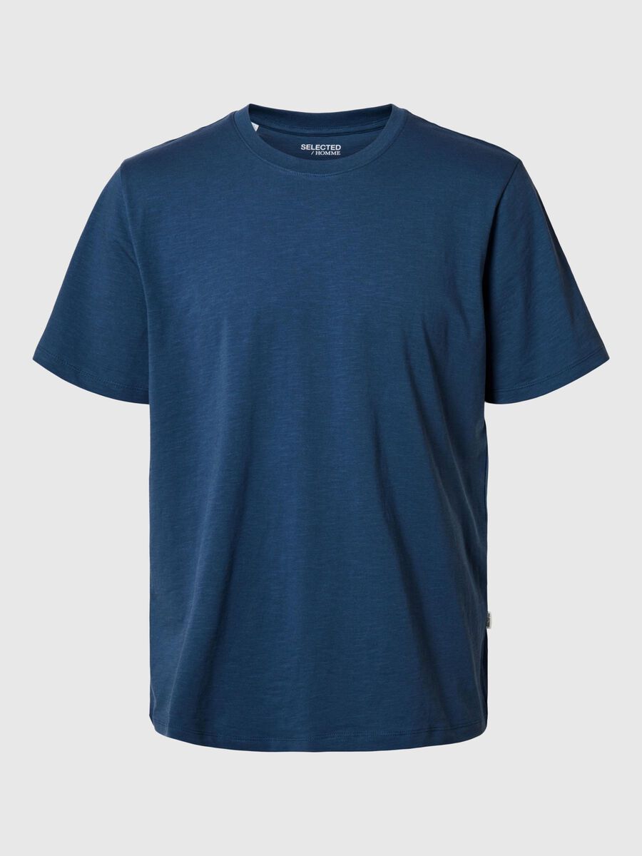 Selected FLAMMENGARN BAUMWOLL T-SHIRT, Oceana, highres - 16092508_Oceana_001.jpg