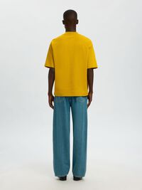 T-SHIRT, Gold Flake, highres