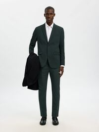 175 SLIM FIT TROUSERS, Forest Night, highres