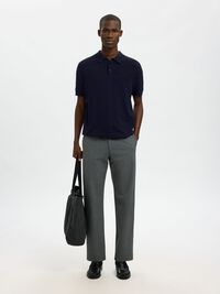 EN MAILLE POLO, Navy Blazer, highres