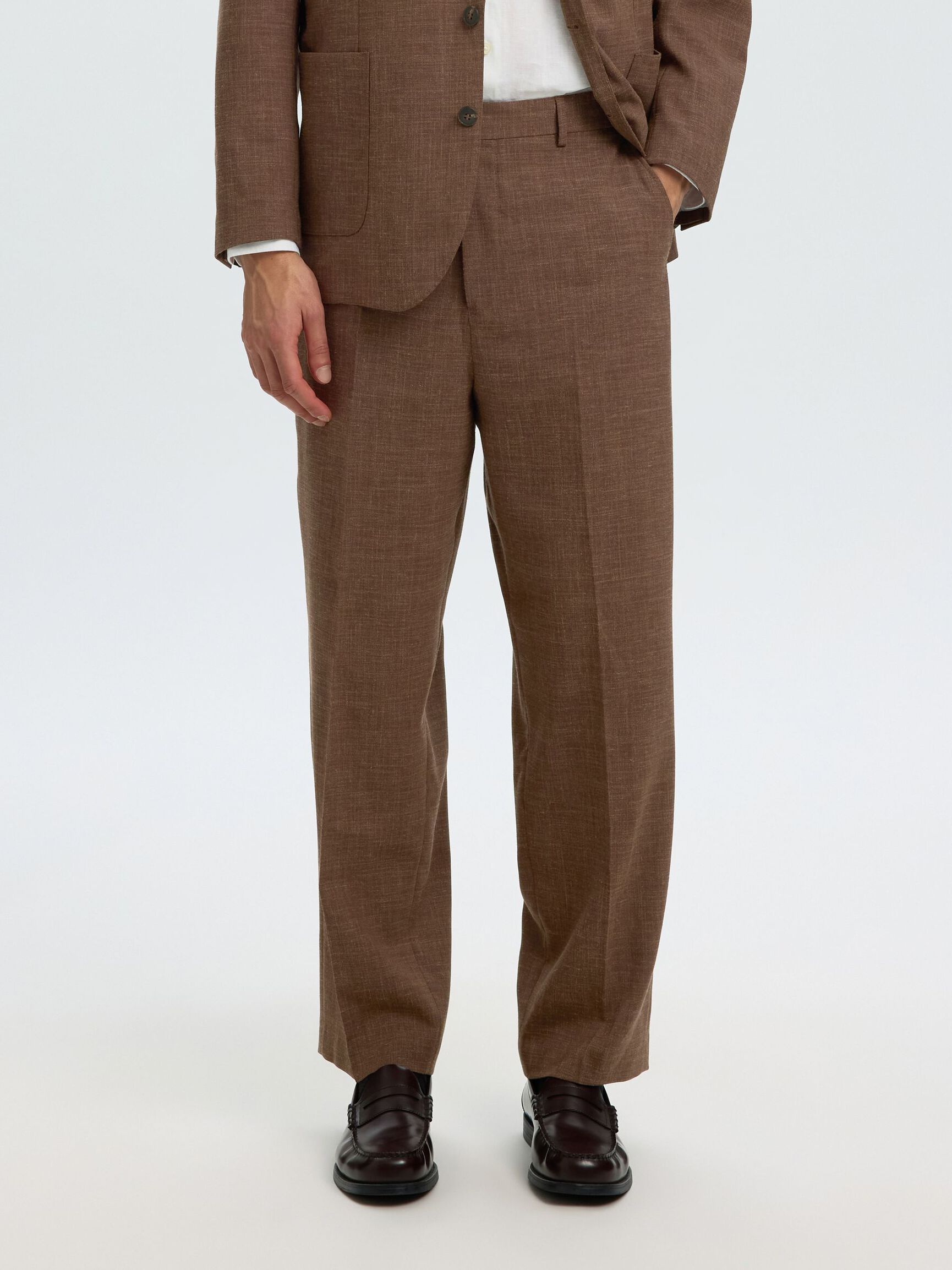 RELAXED FIT TROUSERS, Delicioso, highres