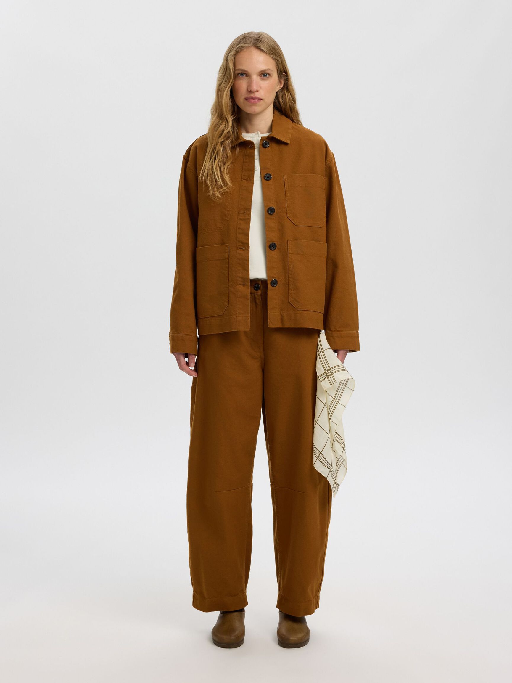 RELAXED FIT WORKER JAKKE, Monks Robe, highres