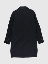 ENKELTRADET FRAKKE, Black, highres