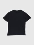 Selected SHORT-SLEEVED RELAXED FIT T-SHIRT, Black, highres - 80000222_Black_001.jpg