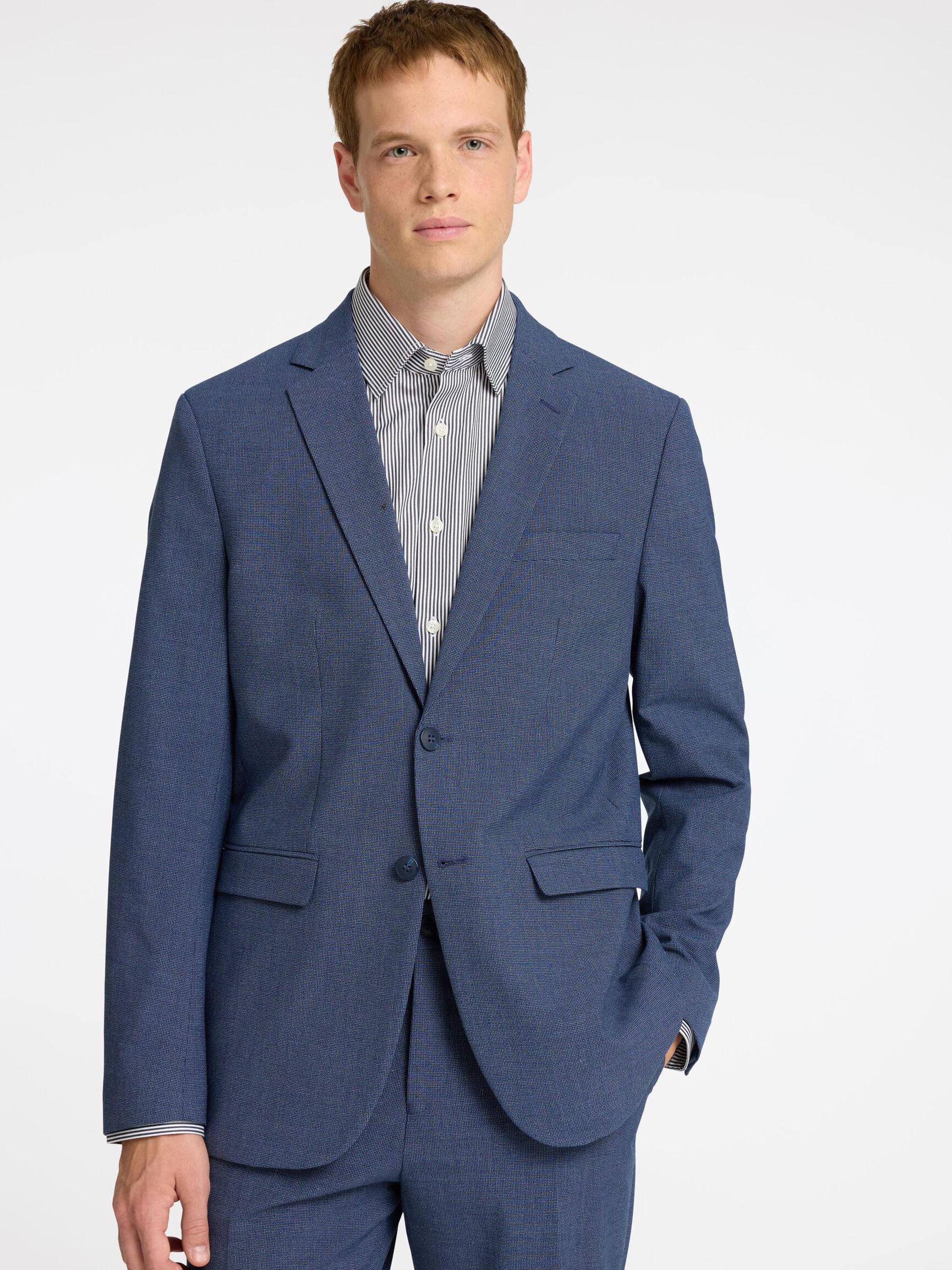 SLIM FIT HEMD, Sky Captain, highres