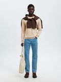 Selected LANGARM STRICKPULLOVER, Oatmeal, highres - 16074682_Oatmeal_778122_008.jpg