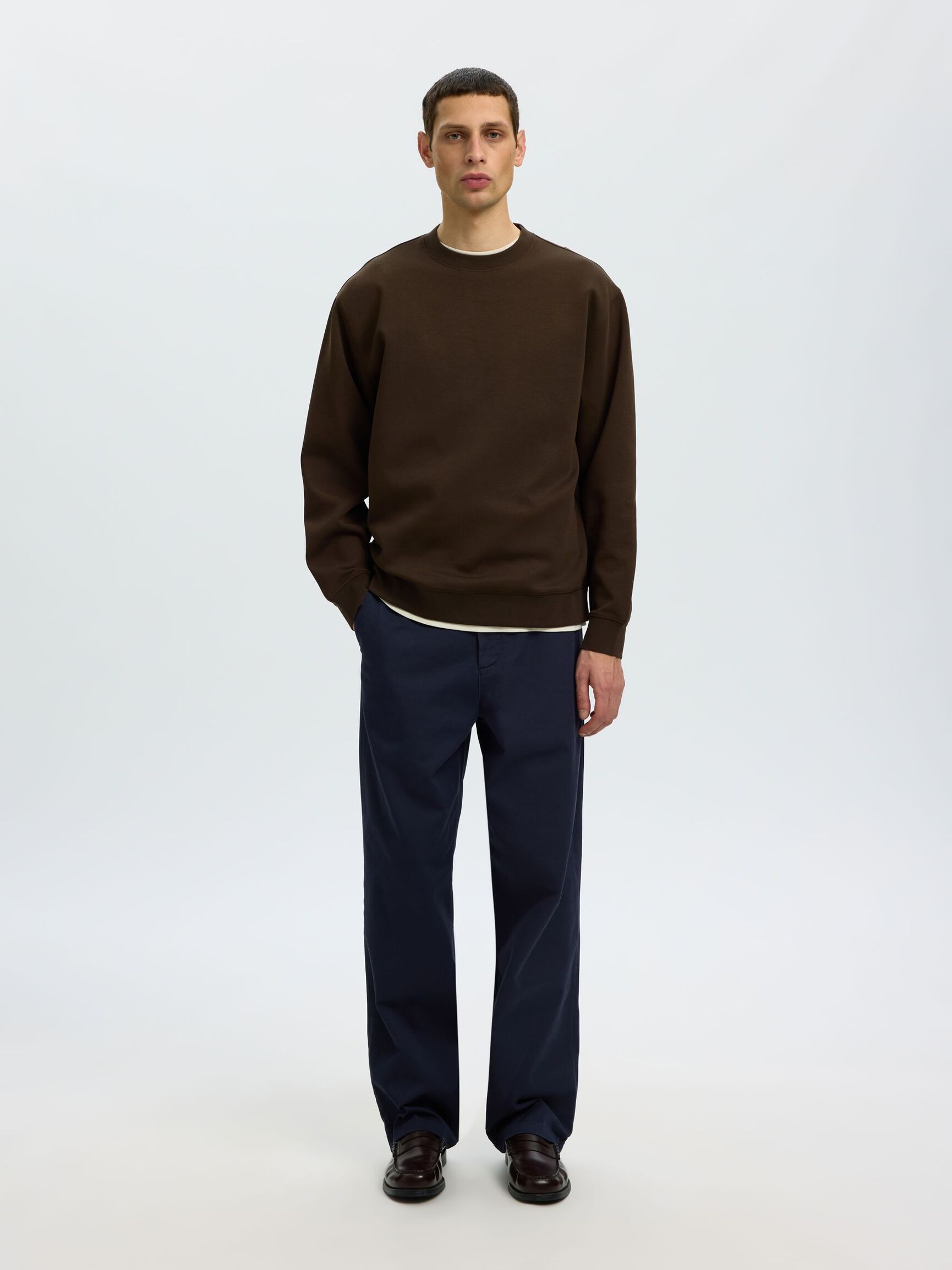 REGULAR FIT LONG SLEEVED SWEATSHIRT, Delicioso, highres