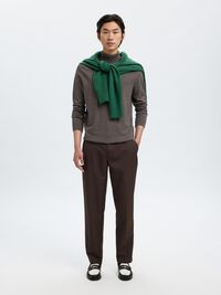 MANCHES LONGUES ET COL ROULÉ PULLOVER, Morel, highres