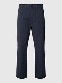 STRAIGHT FIT CHINOS, Dark Sapphire, highres