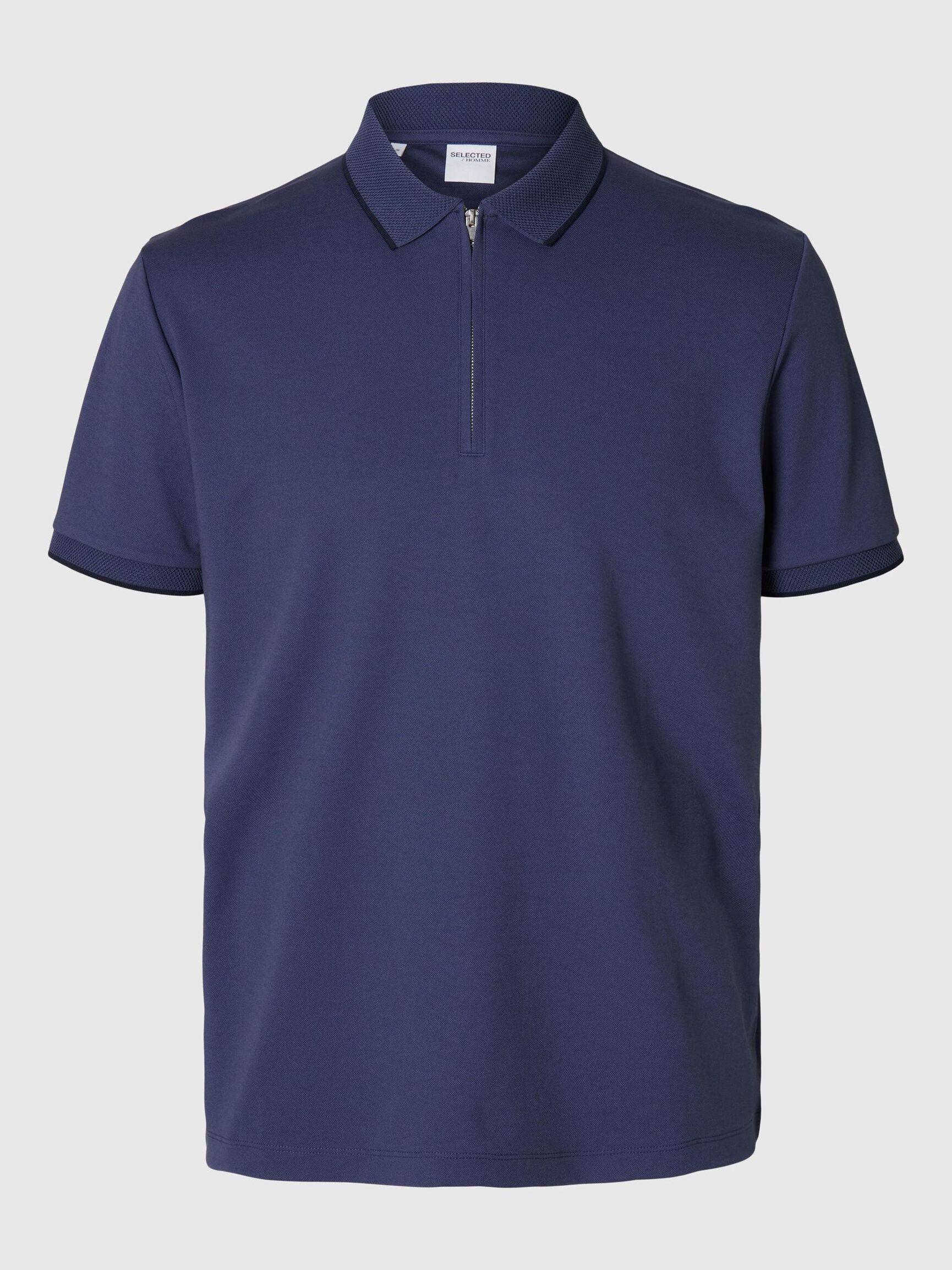 SHORT SLEEVED POLO SHIRT, Oceana, highres