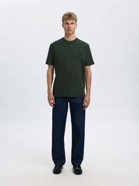 SHORT-SLEEVED RELAXED FIT T-SHIRT, Deep Forest, highres