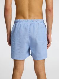 SEERSUCKER BADESHORTS, Nautical Blue, highres