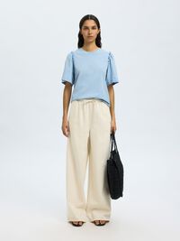T-SHIRT, Cashmere Blue, highres