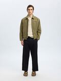 Selected CROCHET STYLE KNITTED POLO SHIRT, Egret, highres - 16097572_Egret_008.jpg
