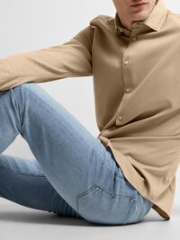 175 CORTE SLIM, AZUL CLARO JEANS, Blue Denim, highres