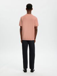 100% MERINO WOOL T-SHIRT, Rose Dawn, highres