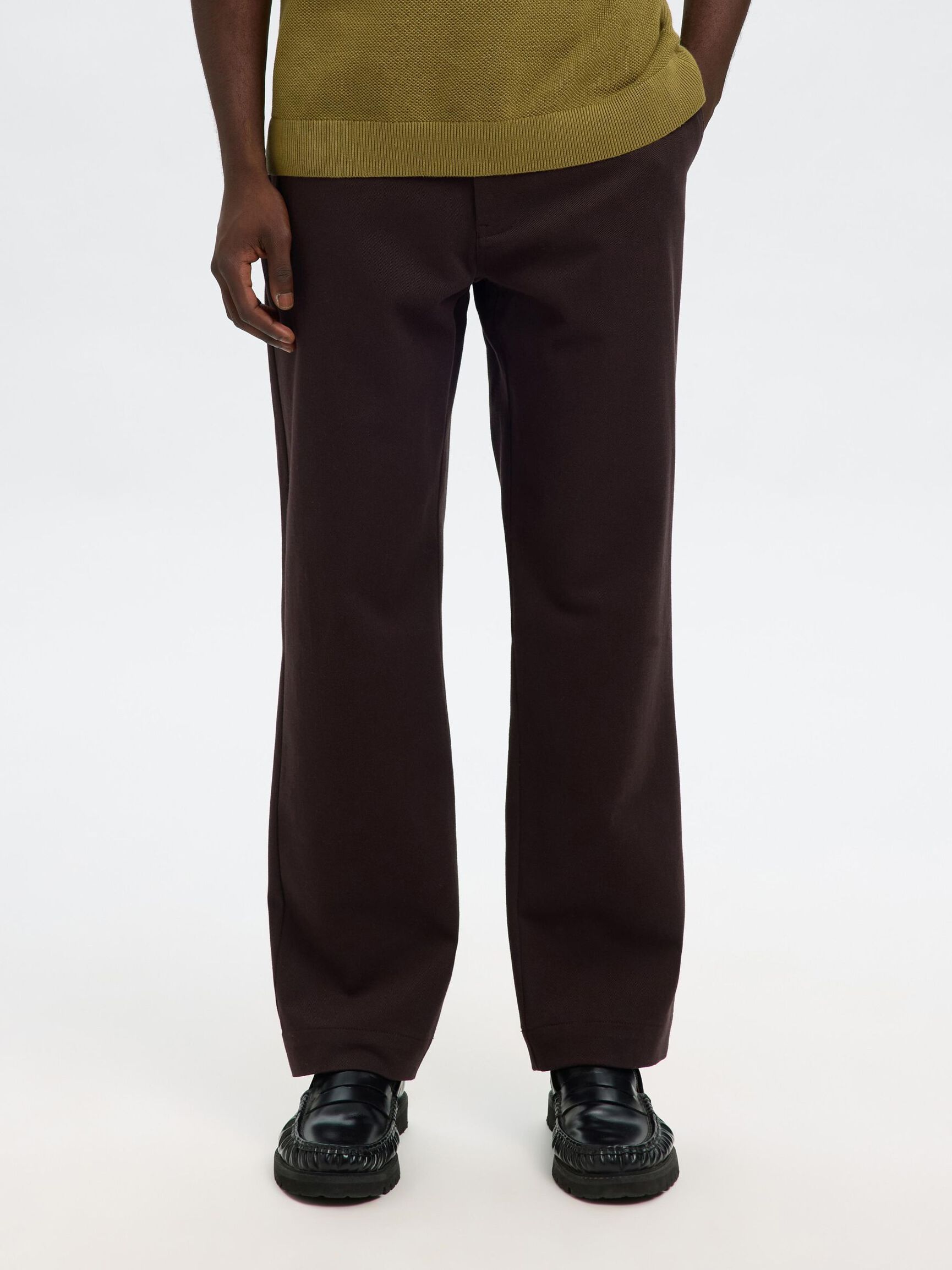 REGULAR FIT BROEK, Chocolate Torte, highres