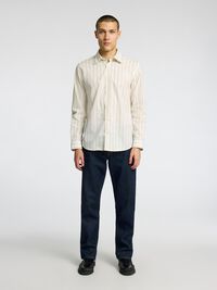 JEANSY O REGULARNYM FASONIE, Dark Blue Denim, highres