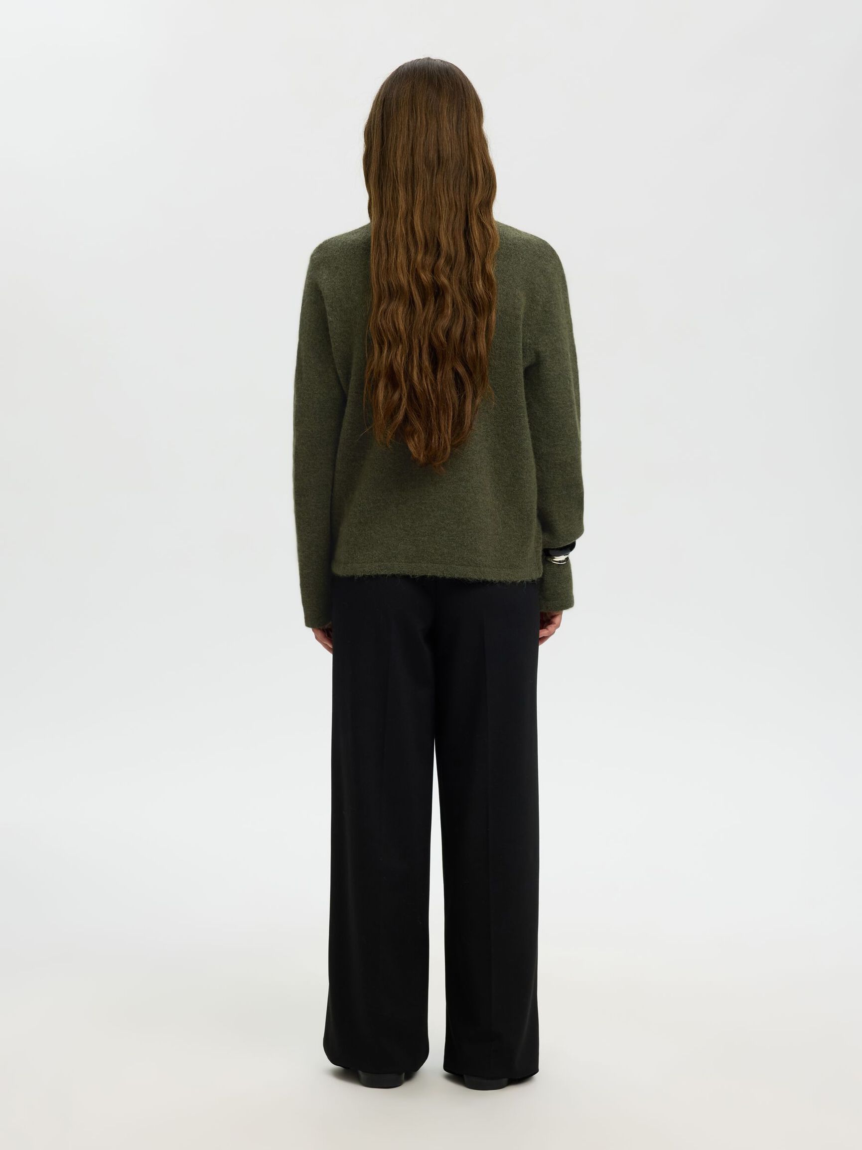 WOOL BLEND KNITTED PULLOVER, Kalamata, highres