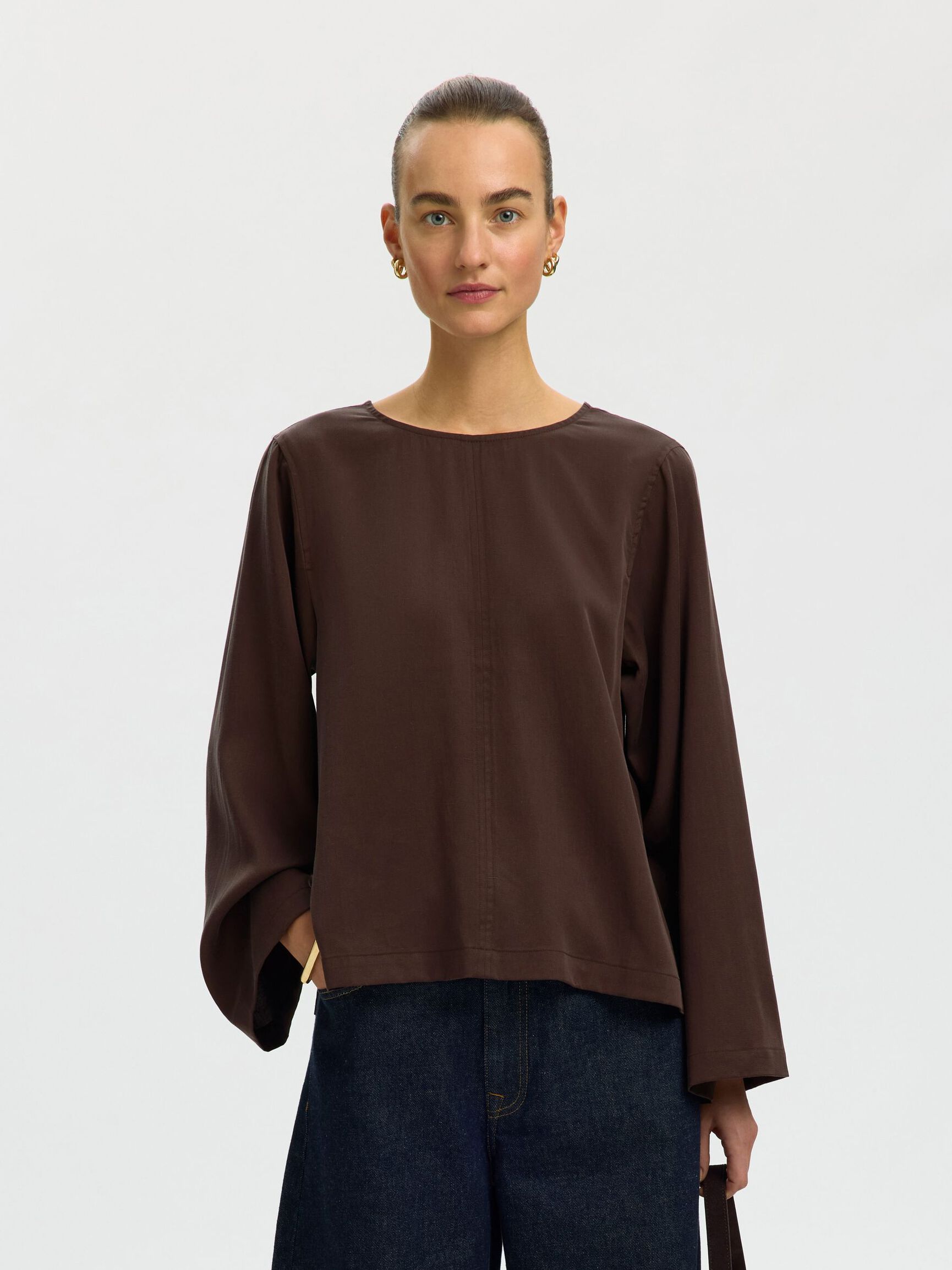 LONG SLEEVED SHIRT, Delicioso, highres