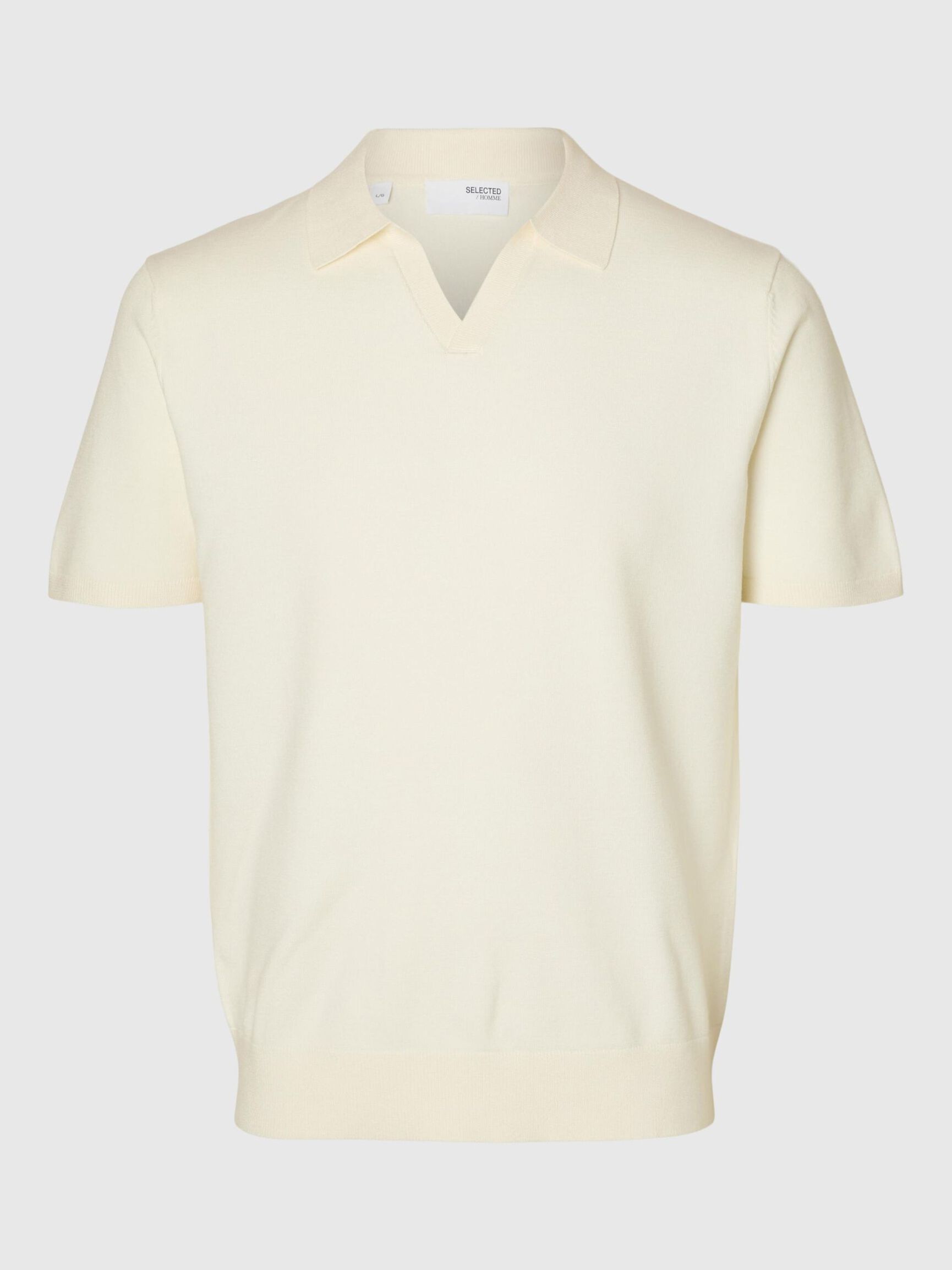 EN MAILLE POLO, Egret, highres