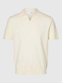EN MAILLE POLO, Egret, highres