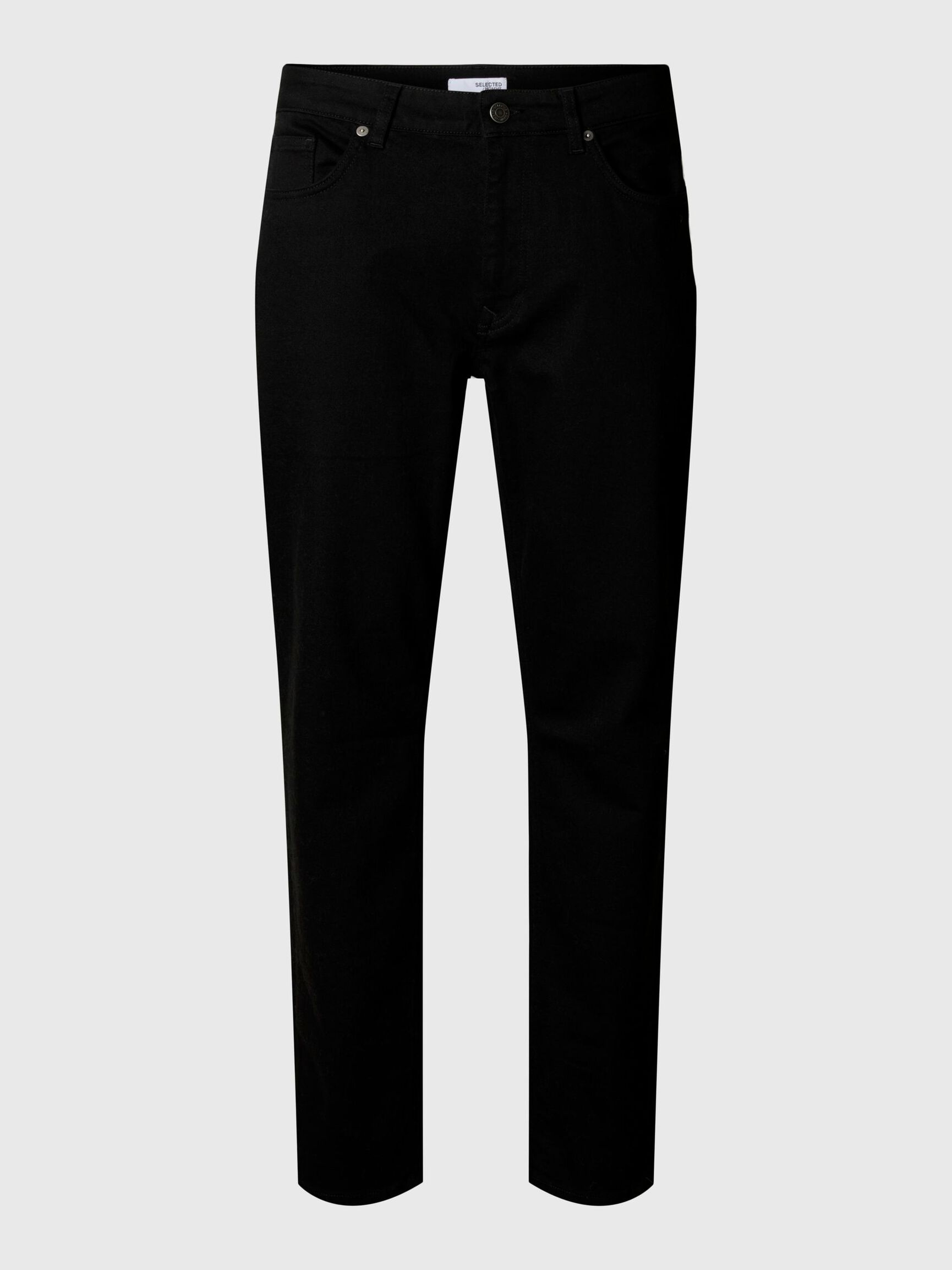 175 SLIM FIT JEANS, Black Denim, highres