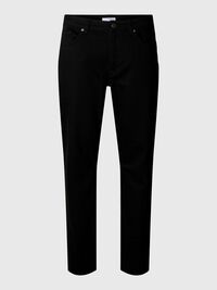 175 SLIM FIT JEANS, Black Denim, highres