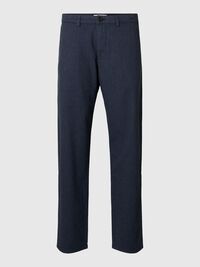 175 SLIM FIT BRUSHED CHINO, Dark Sapphire, highres