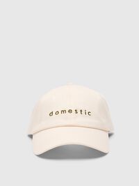 EMBROIDERED CAP, Silver Birch, highres