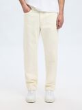 Selected KATOENMIX STRAIGHT FIT JEANS, White Denim, highres - 16097905_WhiteDenim_003.jpg