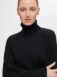 DZIERGANY SWETER, Black, highres