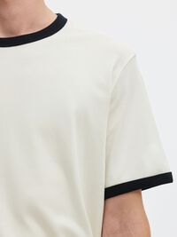 T-SHIRT, Egret, highres