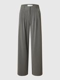 Selected PLEATED VISCOSE BLEND TROUSERS, Medium Grey Melange, highres - 16097976_MediumGreyMelange_001.jpg