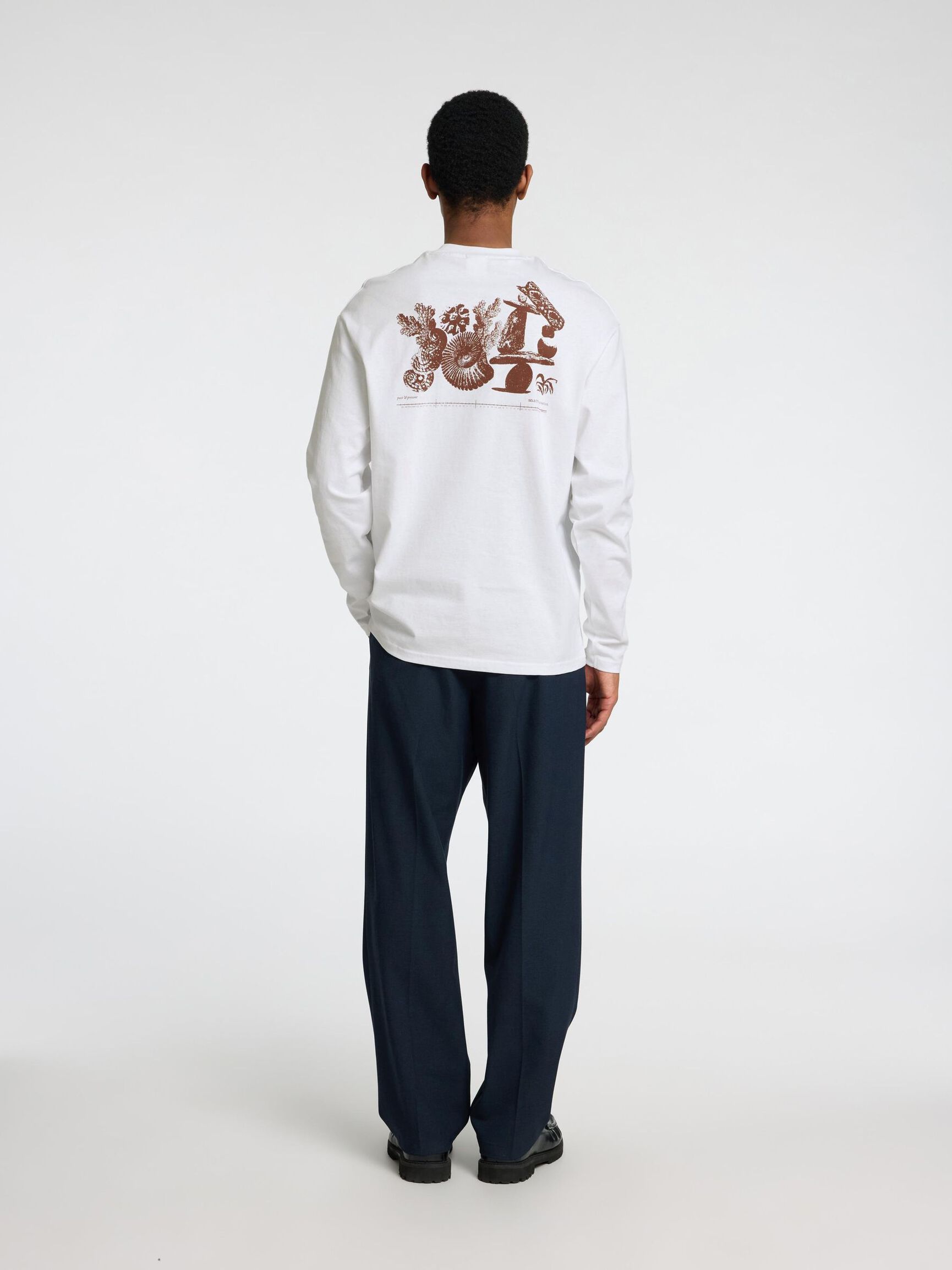 PRINT LONGSLEEVE, Bright White, highres