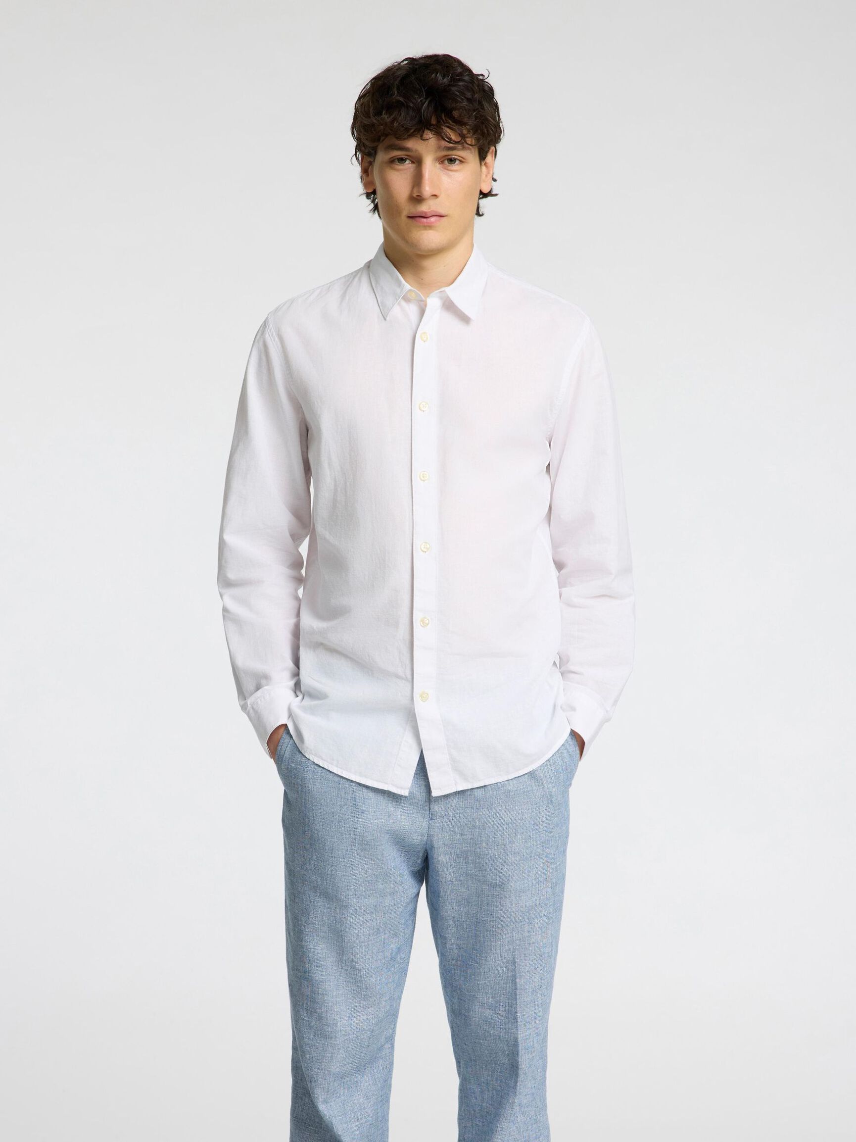 SLIM FIT -PAITA, Bright White, highres