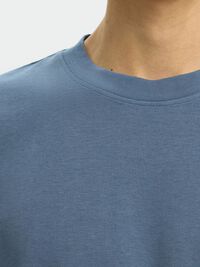 LOOSE FIT T-SHIRT, Blue Mirage, highres