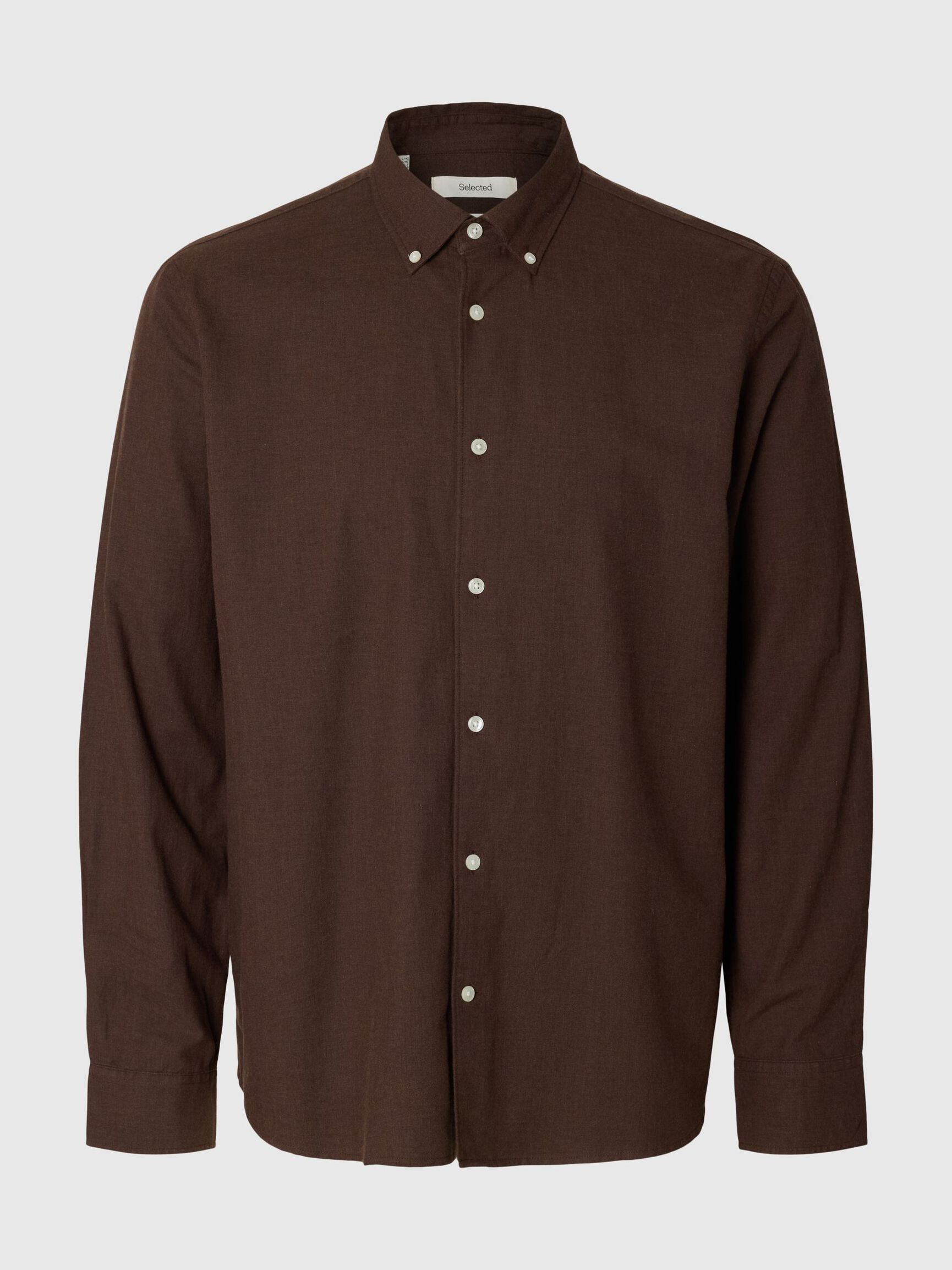 COTTON LONG SLEEVED SHIRT, Delicioso, highres