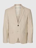 Selected REGULAR FIT SINGLE-BREASTED BLAZER, Oatmeal, highres - 16093870_Oatmeal_001.jpg