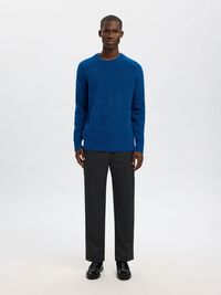 196 STRAIGHT-LEG BROEK, Black, highres