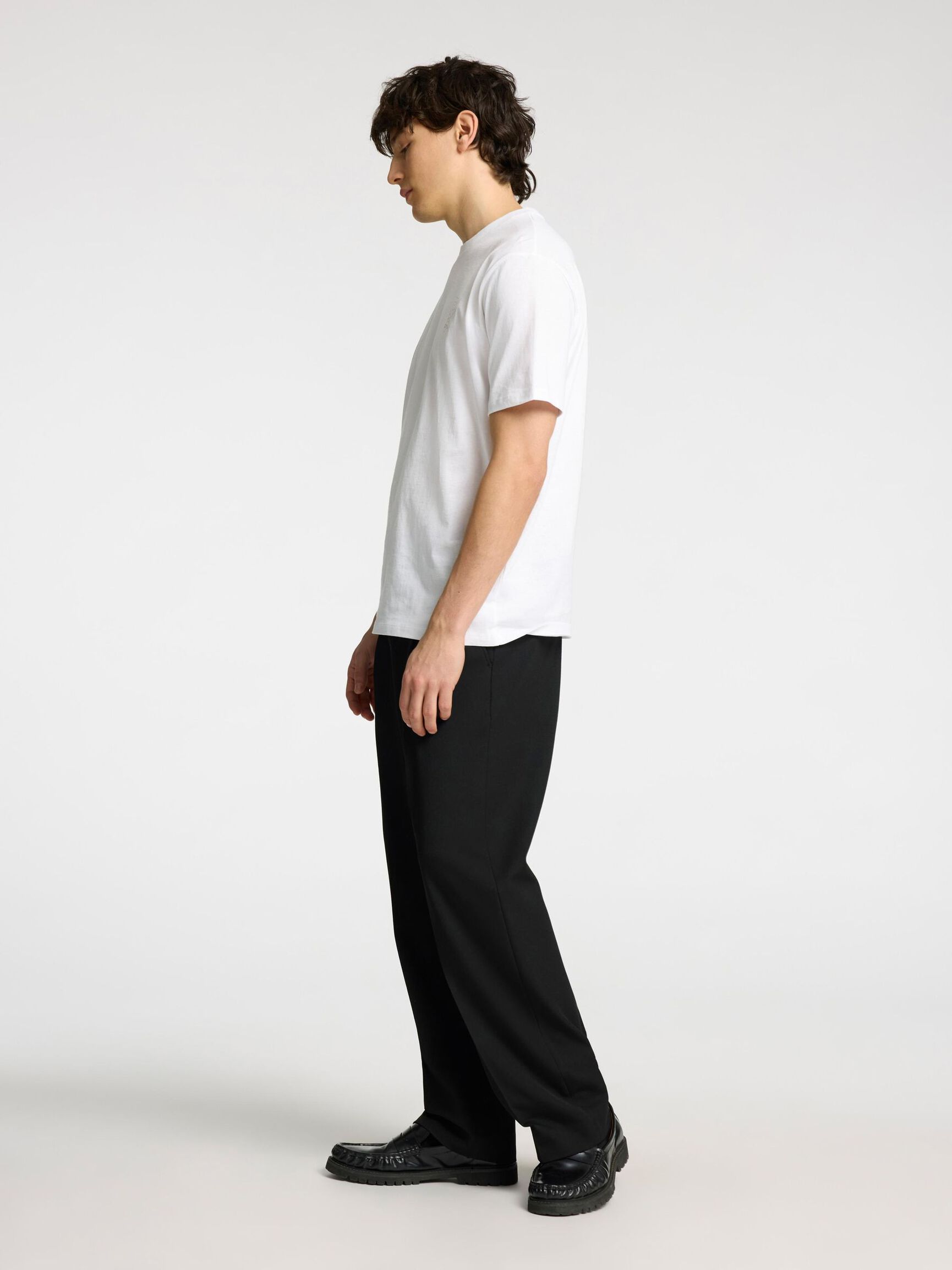 REGULAR FIT PRINTED T-SHIRT, White, highres