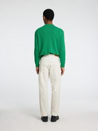 190 REGULAR TAPERED-FIT JEANS, Egret, highres