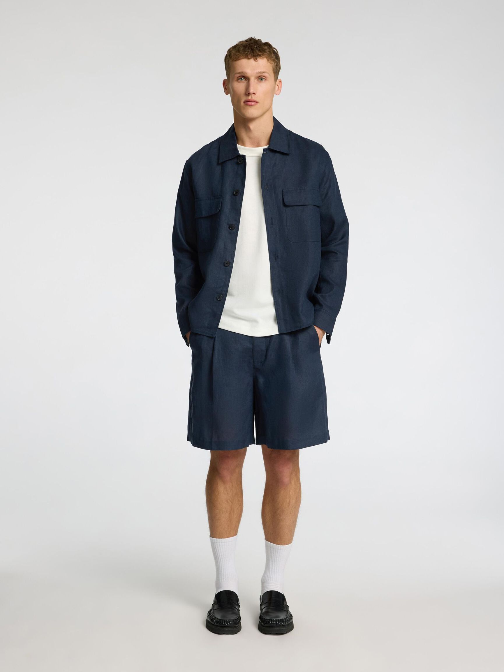 100% HØR BERMUDA SHORTS, Outer Space, highres