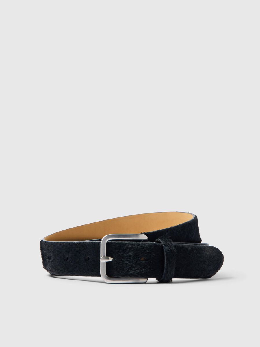 Product tile image - 100% COW LEATHER BELT, Black | 16099704_Black