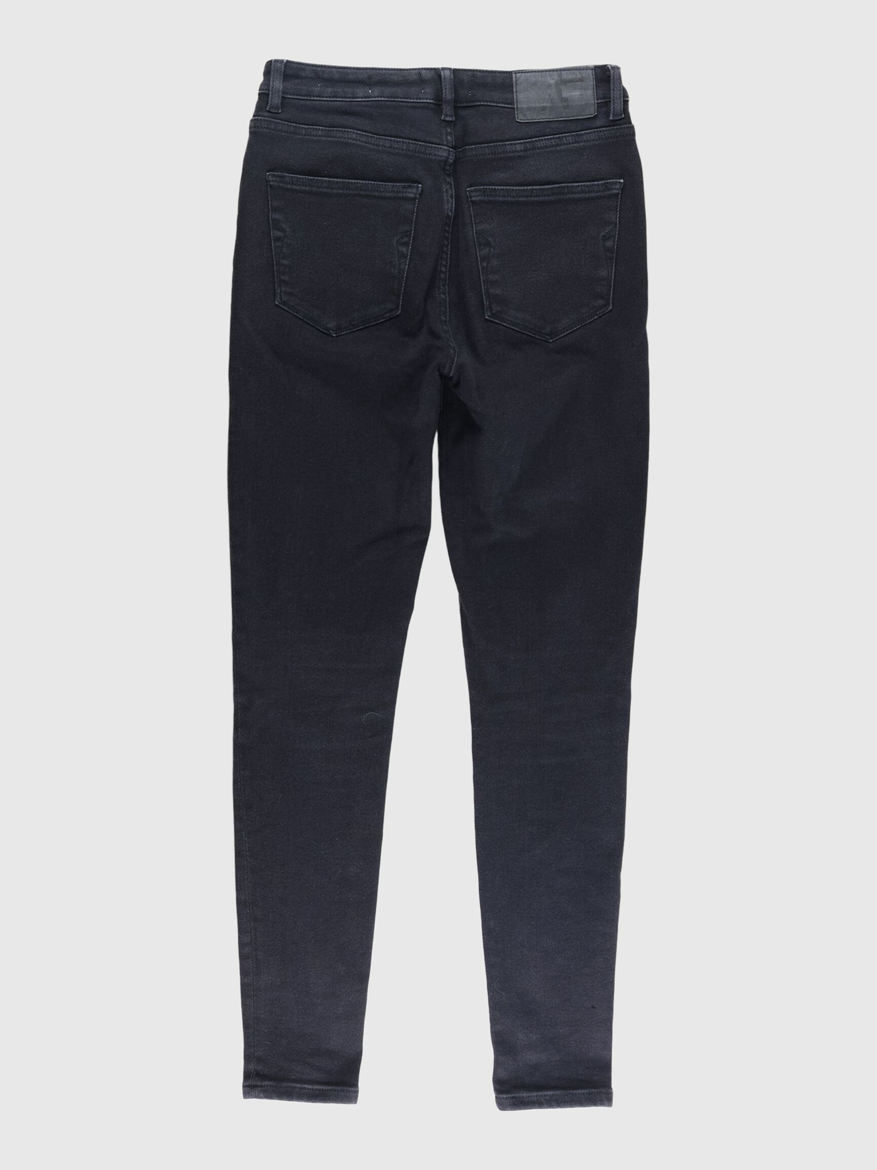 SORT SKINNY FIT JEANS, Black Denim, highres